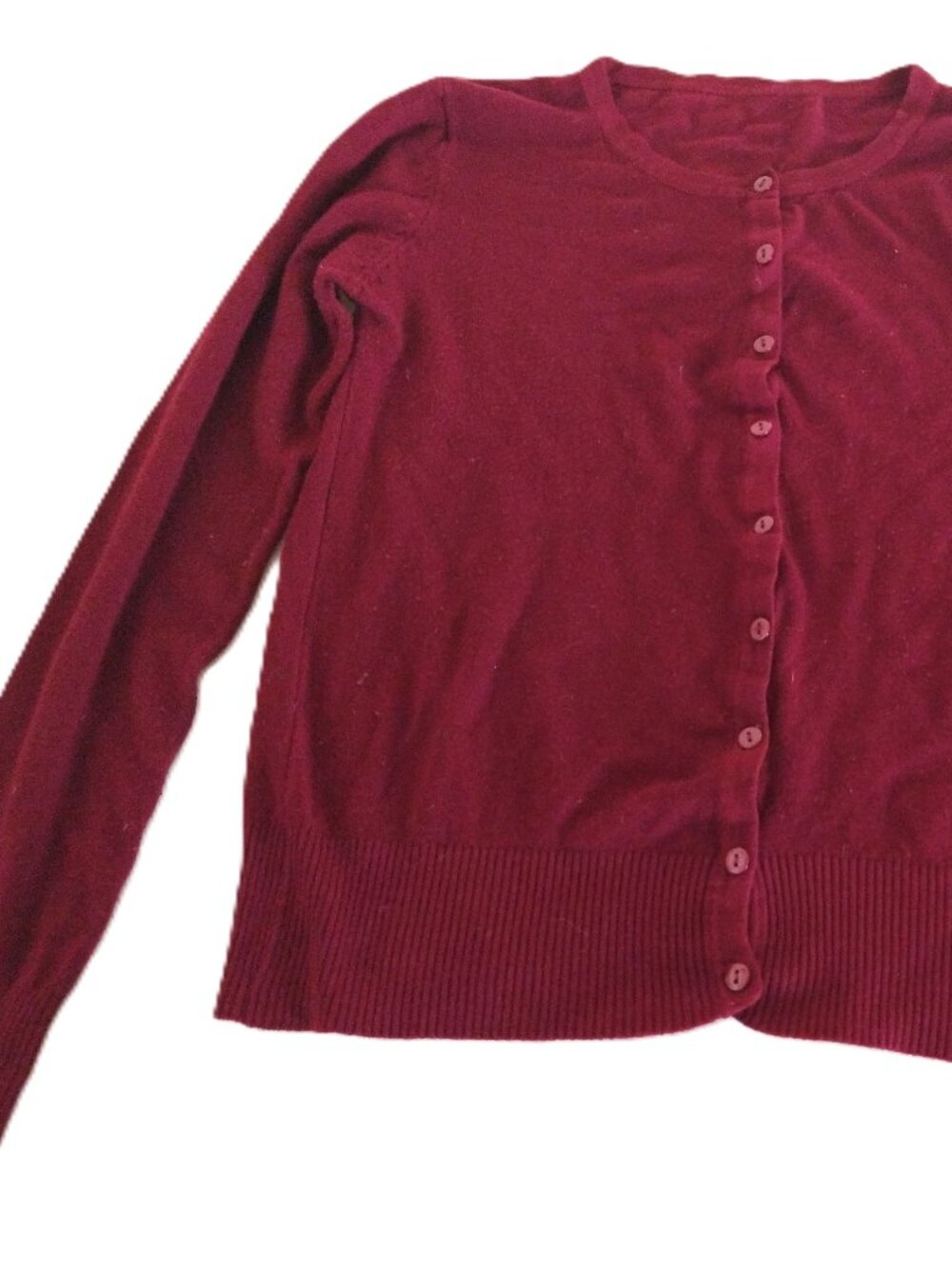 Blouse For Women Red Color | Soft And Warm Size Small | Semi Cardigan